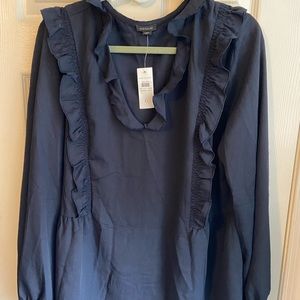 Ann Taylor ruffle shirt
